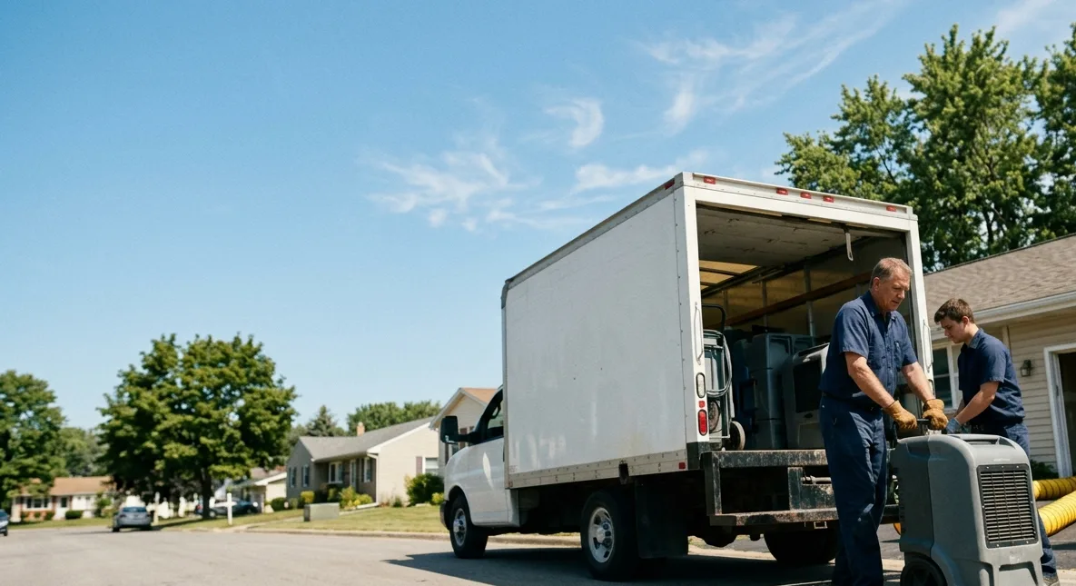 Water Damage Cleanup in Perrysburg, OH near me